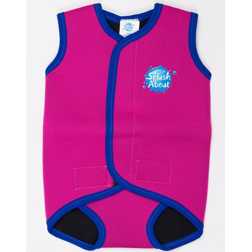 Splash About - Baby Wrap (Pink/Royal Blue Binding)-Binky Boppy