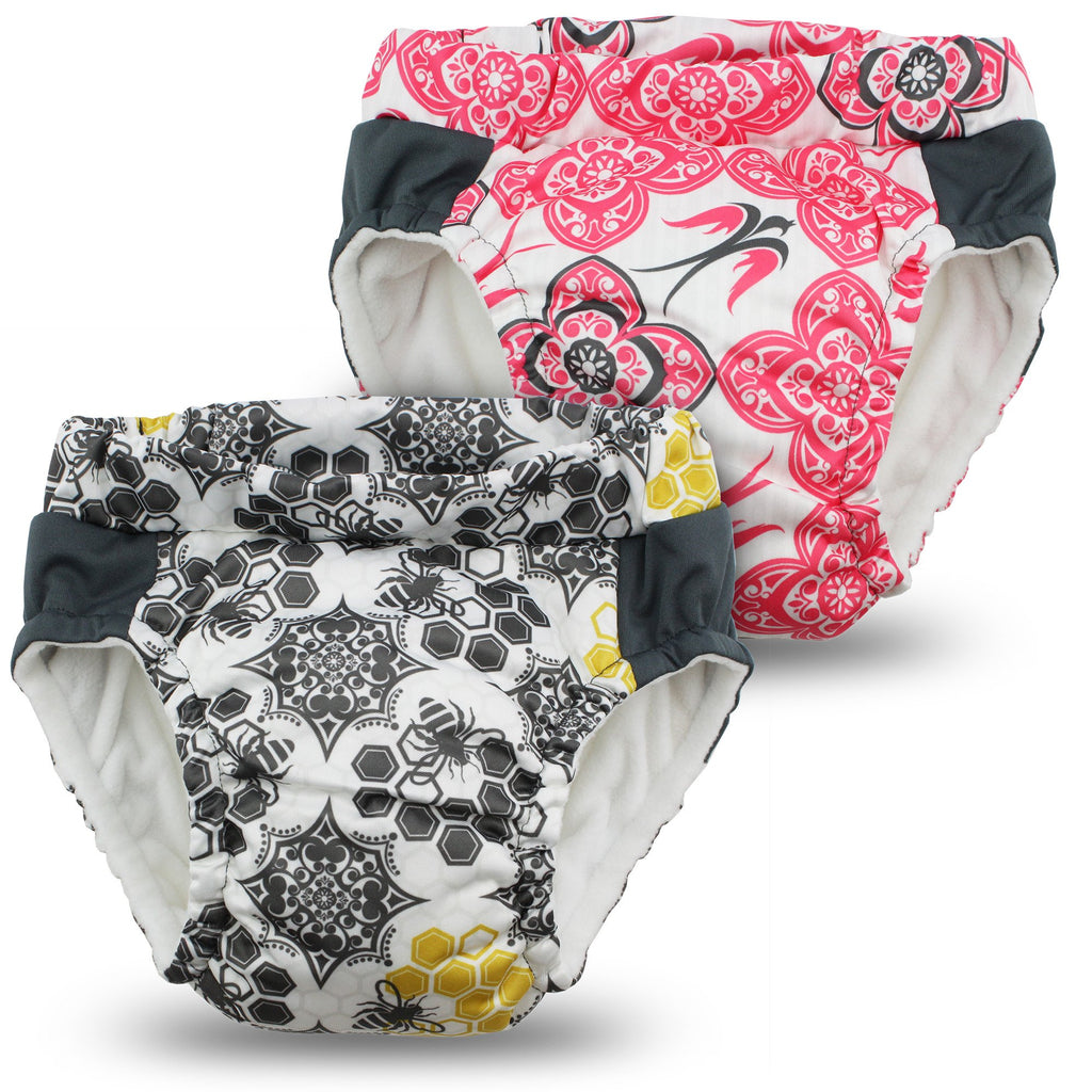 Kanga Care - Lil Learnerz Training Pants & Swim Diaper (Destiny & Unity)-Binky Boppy