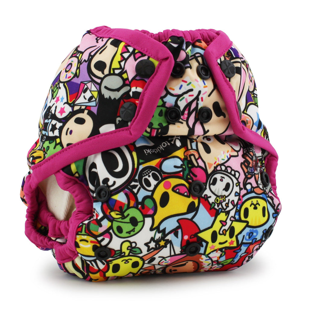 Kanga Care x Tokidoki - One Size Snap Diaper Cover (TokiJoy)-Binky Boppy