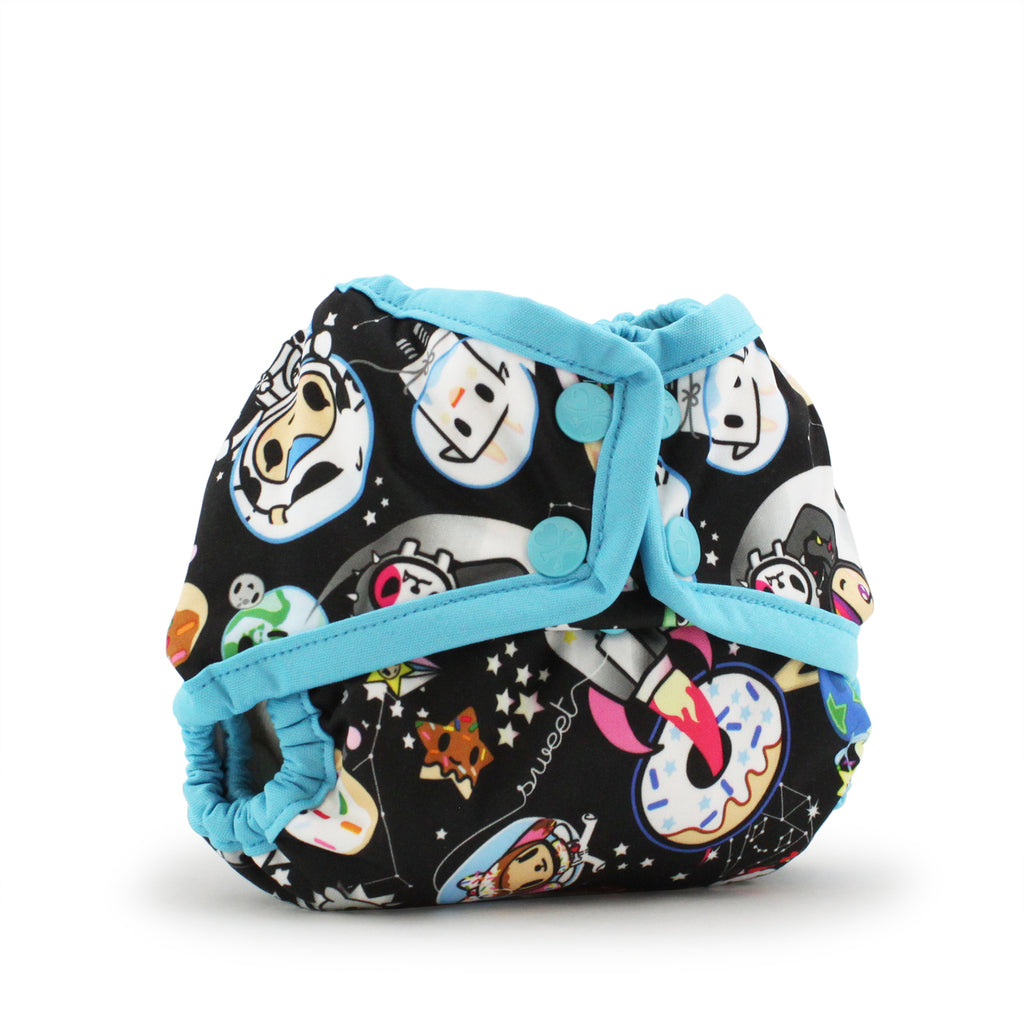 Kanga Care x Tokidoki - One Size Snap Diaper Cover (TokiSpace Orchid)-Binky Boppy