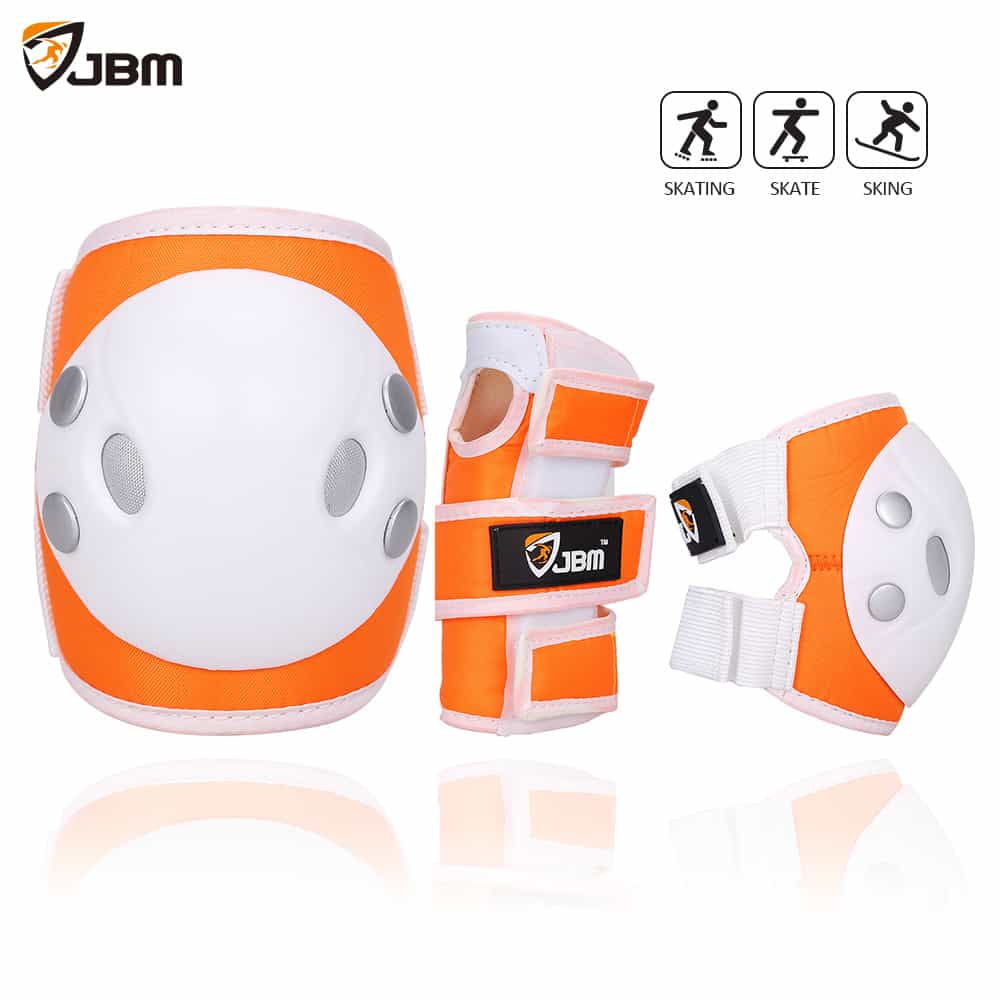 JBM - Protective Gear (Orange/White)-Binky Boppy