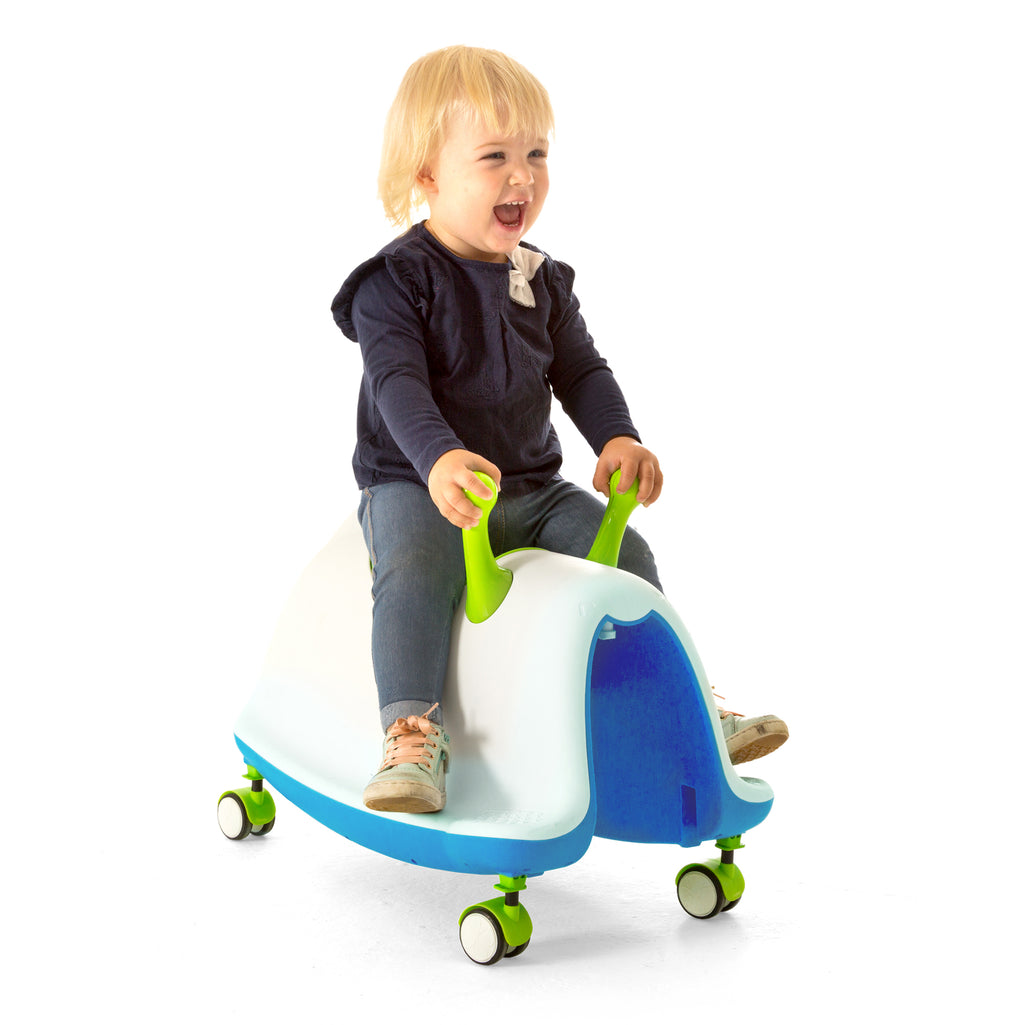 Chillafish - Trackie - Rocker, Walker, Ride-On & Play Train in one!-Binky Boppy