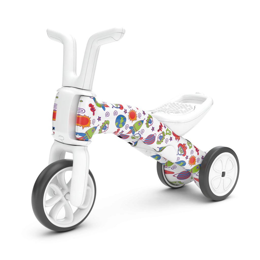 Chillafish - Bunzi Gradual Balance Bike FAD Edition (When Monsters meet Stars)-Binky Boppy