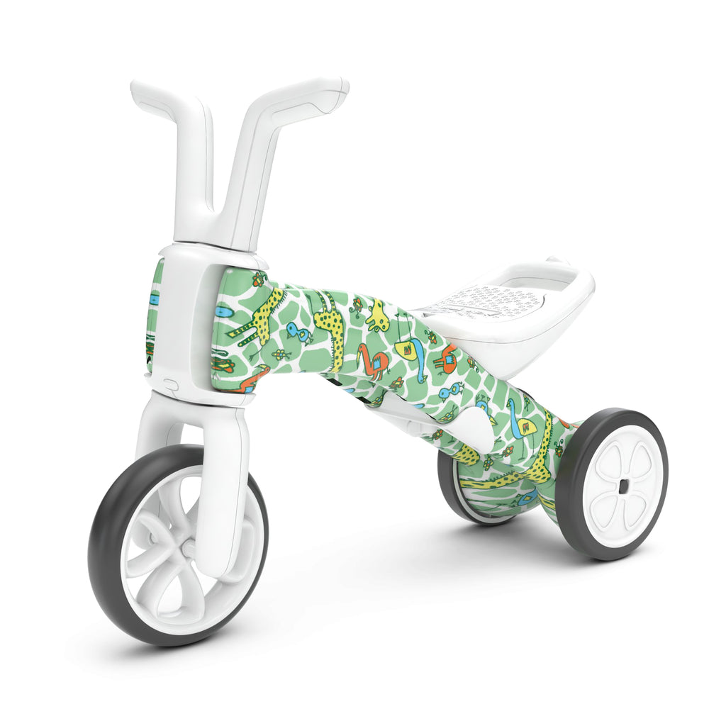 Chillafish - Bunzi Gradual Balance Bike FAD Edition (Giraffiti)-Binky Boppy