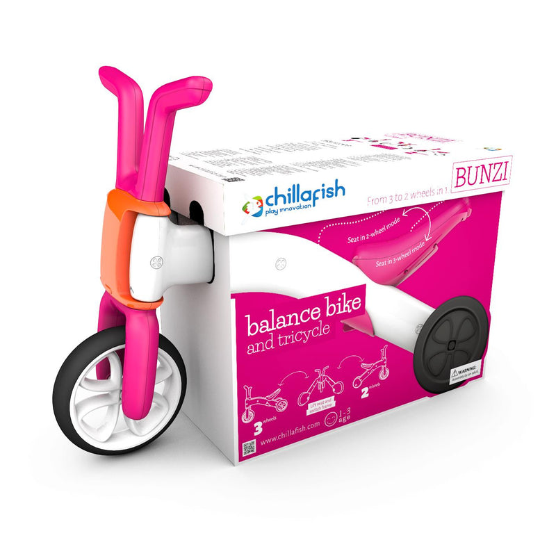 Chillafish - Bunzi Gradual Balance Bike (Pink)-Binky Boppy