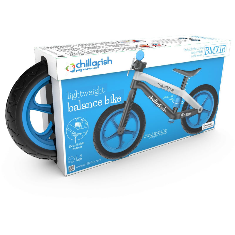 Chillafish - BMXie Balance Bike (Blue)-Binky Boppy