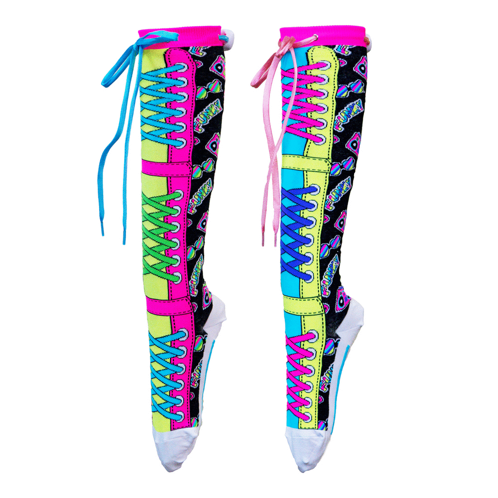 MadMia - LED Disco Socks-Binky Boppy