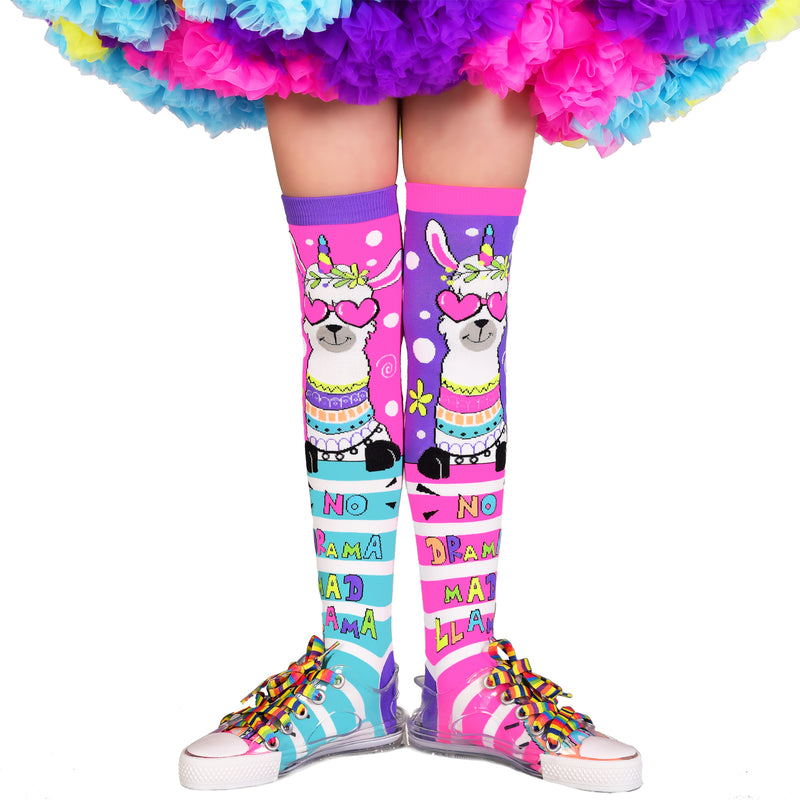 MadMia - Llama Drama Socks-Binky Boppy