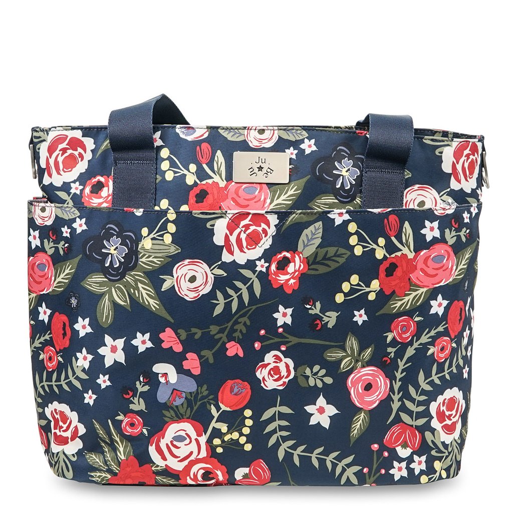 Jujube Classic - Encore Tote (Midnight Posy)-Binky Boppy