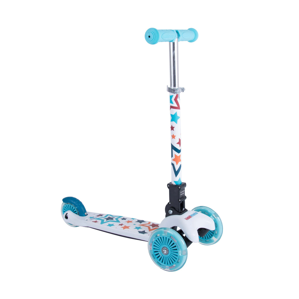 Kiddimoto - Stars U-Zoom Scooter-Binky Boppy