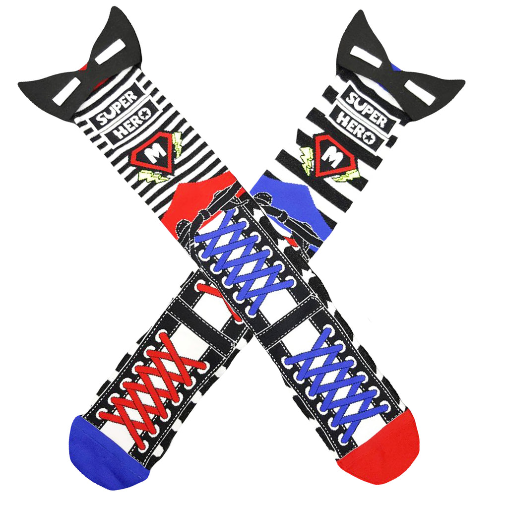 MadMia - Superhero Socks-Binky Boppy