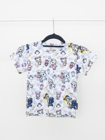 Tokidoki - Winter Wonderland Tee in White (Kids)-Binky Boppy