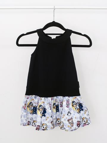 Tokidoki - Winter Wonderland Dress in White (Kids)-Binky Boppy