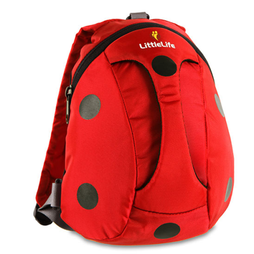 LittleLife - Animal Active Grip Daysack (Ladybird)-Binky Boppy