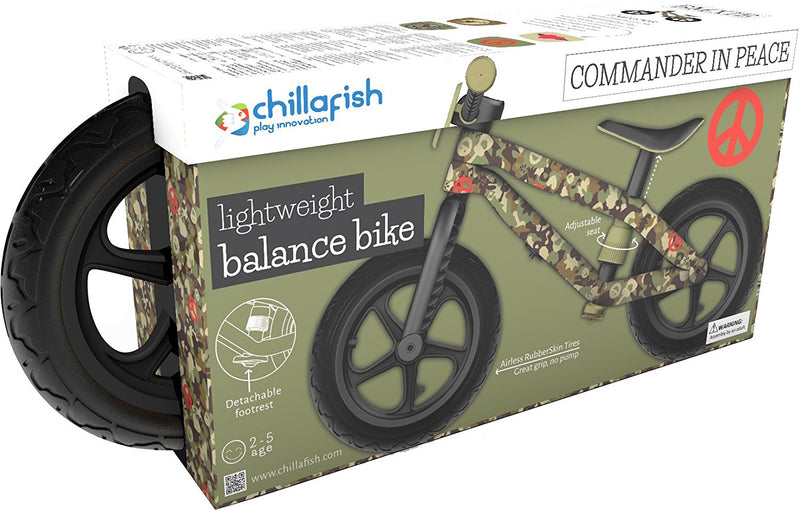 Chillafish - BMXie-RS Balance Bike FAD Edition (Commander in Peace)-Binky Boppy