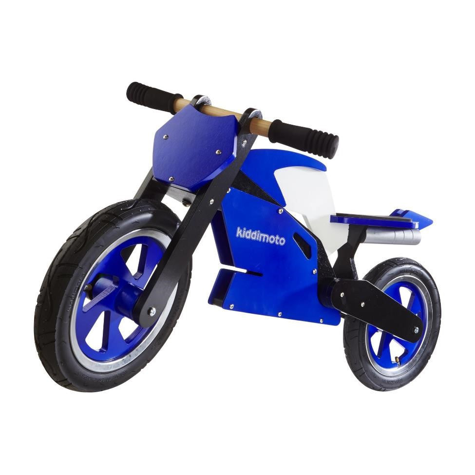 Kiddimoto - Blue & White Superbike-Binky Boppy