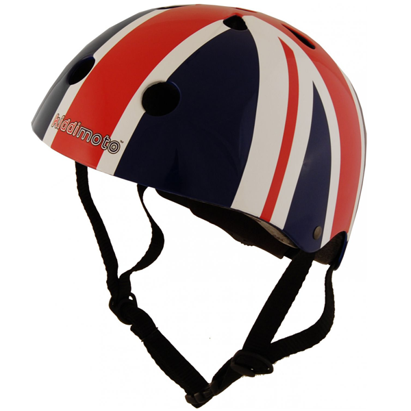 Kiddimoto - Union Jack Helmet-Binky Boppy