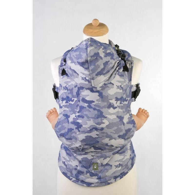 LennyLamb - Blue Camo Ergonomic Carrier-Binky Boppy
