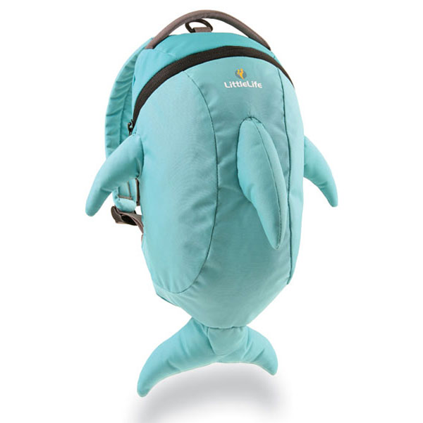 LittleLife - DriStore Kids Daysack (Dolphin)-Binky Boppy