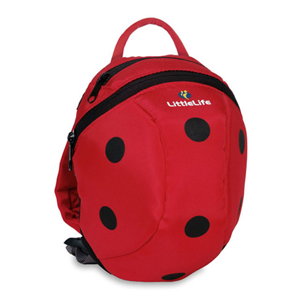 LittleLife - Animal Toddler Daysack (Ladybird)-Binky Boppy