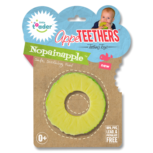 Little Toader - Appeteethers Nopainapple-Binky Boppy