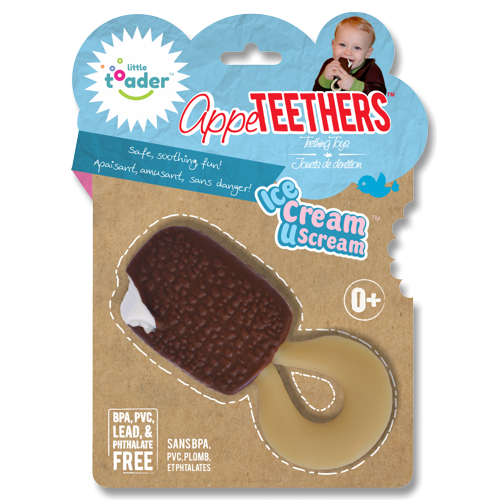 Little Toader - Appeteethers Ice Cream U Scream-Binky Boppy