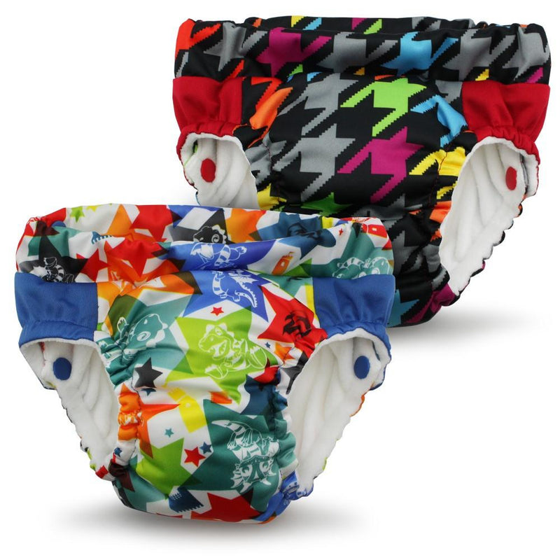 Kanga Care - Lil Learnerz Training Pants & Swim Diaper (Dragons Fly & Invader)-Binky Boppy