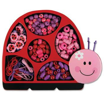 Stephen Joseph - Bead Boutique (Ladybug)-Binky Boppy