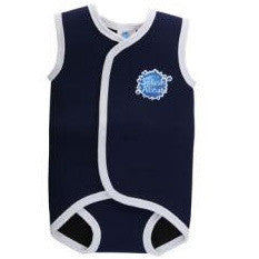 Splash About - Baby Wrap (Navy/White Binding)-Binky Boppy