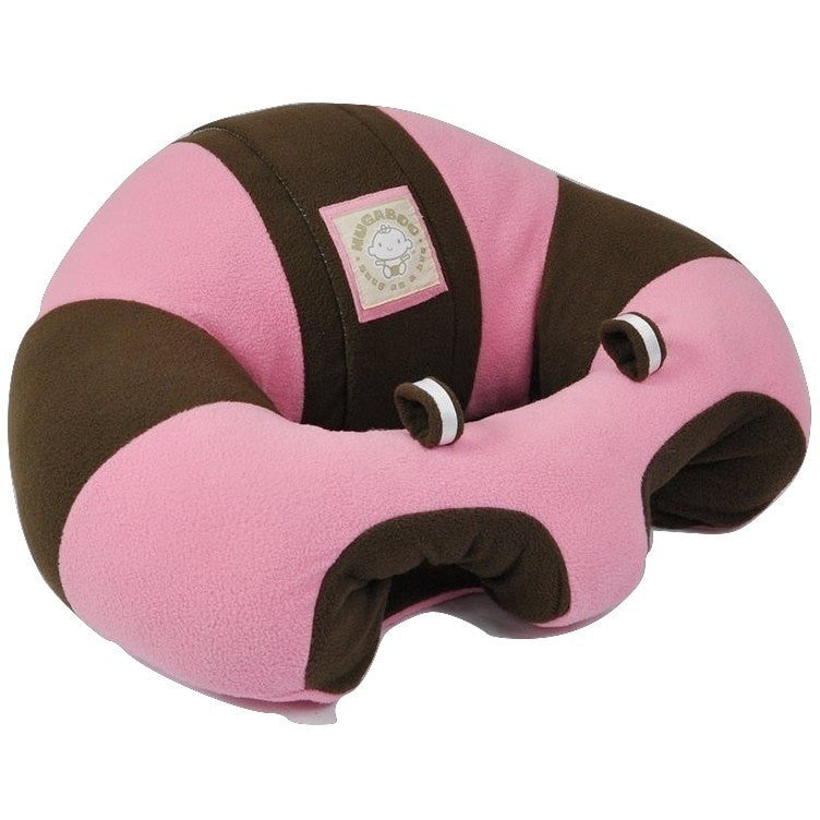 Hugaboo Baby Floor Seat - Pink Mocha-Binky Boppy