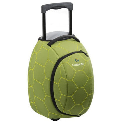 LittleLife - Animal Wheelie Duffle (Turtle)-Binky Boppy