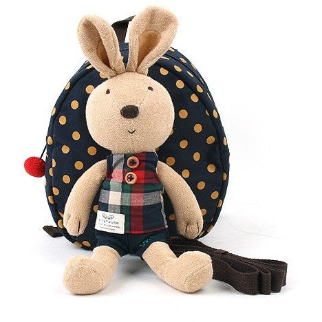 Winghouse - Love Shu Happy Safety Harness Backpack (Navy)-Binky Boppy