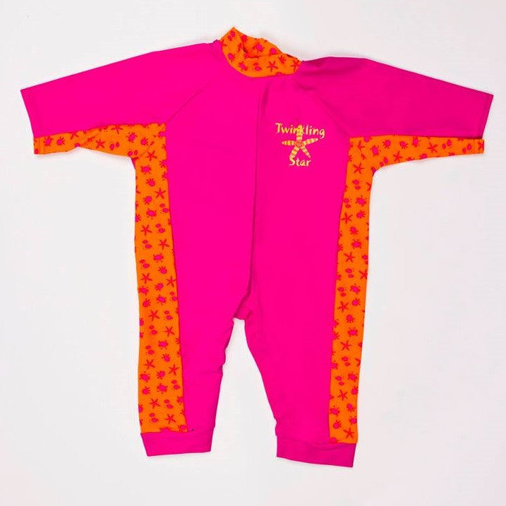 Splash About - All-in-One Suit (Bobbing Along Pink)-Binky Boppy