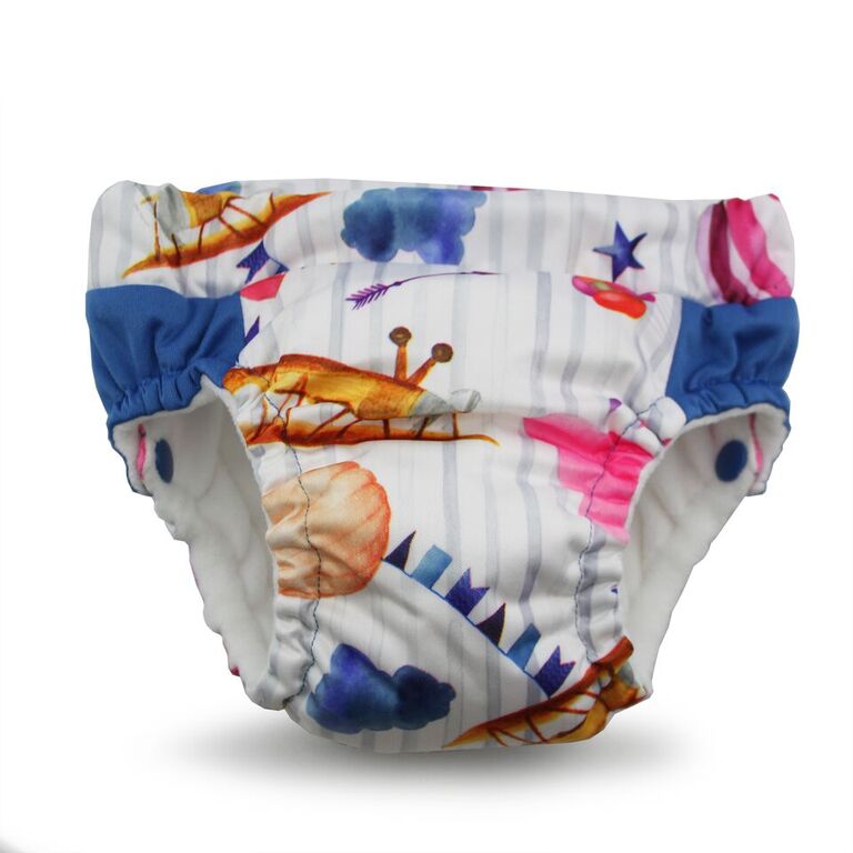Kanga Care - Lil Learnerz Training Pants & Swim Diaper (Lava & Soar)-Binky Boppy