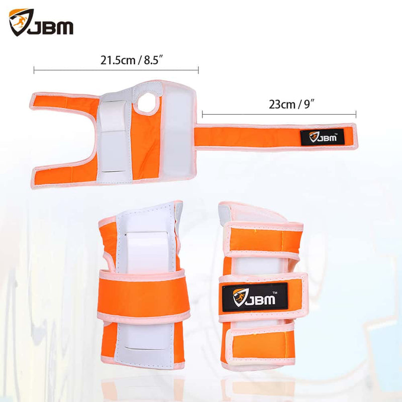 JBM - Protective Gear (Orange/White)-Binky Boppy