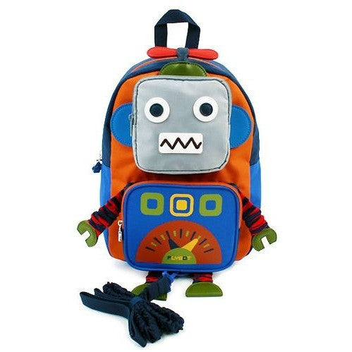 Winghouse - Flybot Play Safety Backpack (Orange)-Binky Boppy