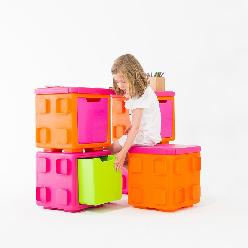 Chillafish - BOX (Orange/Pink)-Binky Boppy