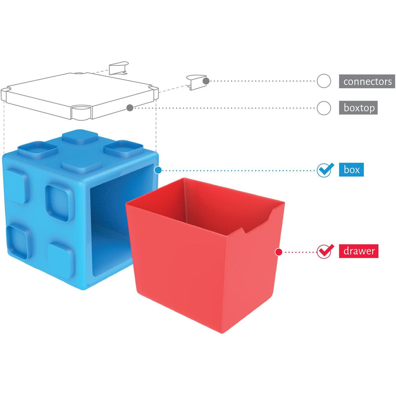 Chillafish - BOX (Blue/Red)-Binky Boppy