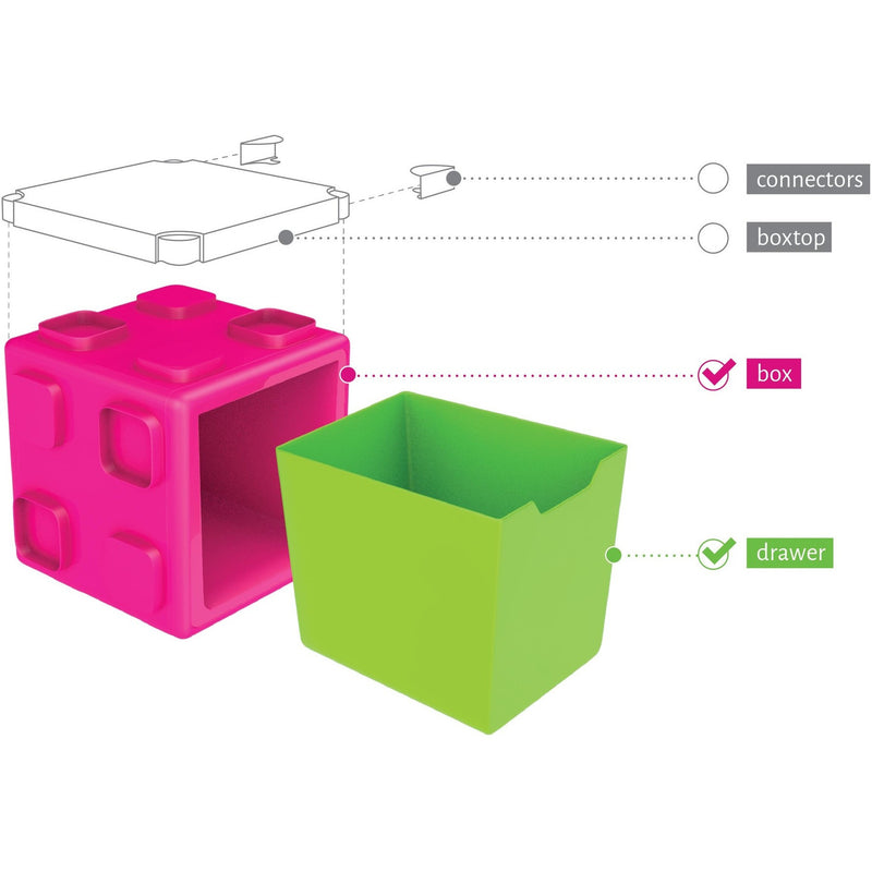 Chillafish - BOX (Pink/Lime)-Binky Boppy