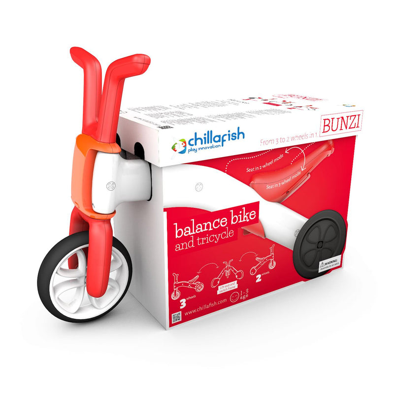 Chillafish - Bunzi Gradual Balance Bike (Red)-Binky Boppy