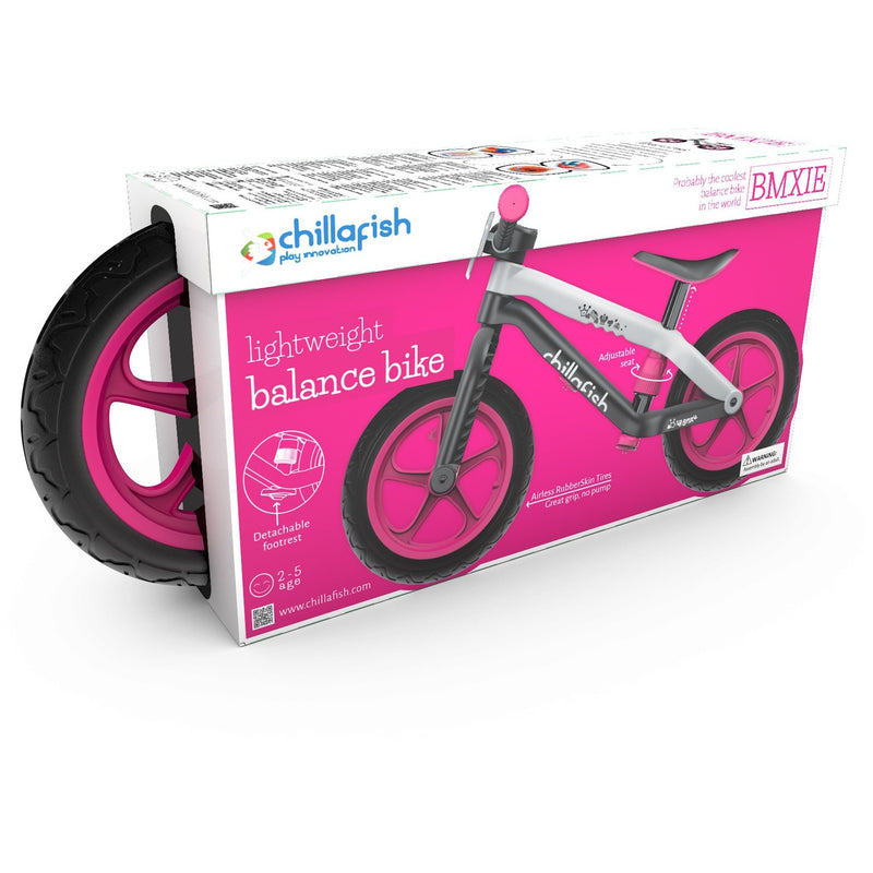 Chillafish - BMXie Balance Bike (Pink)-Binky Boppy