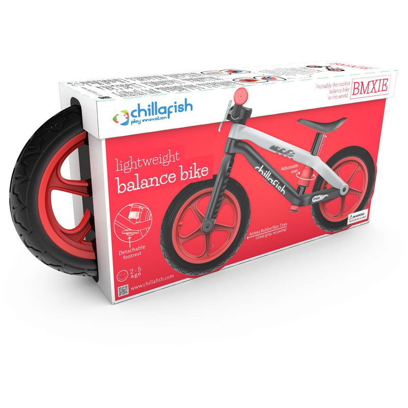 Chillafish - BMXie Balance Bike (Red)-Binky Boppy