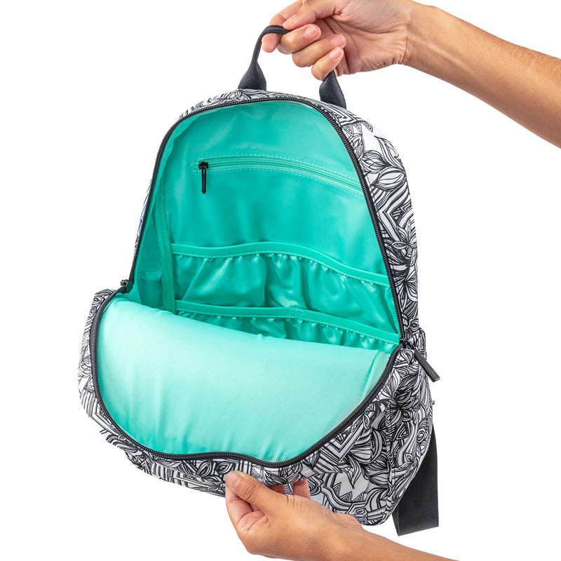Jujube Onyx - Midi Backpack (Sketch)-Binky Boppy