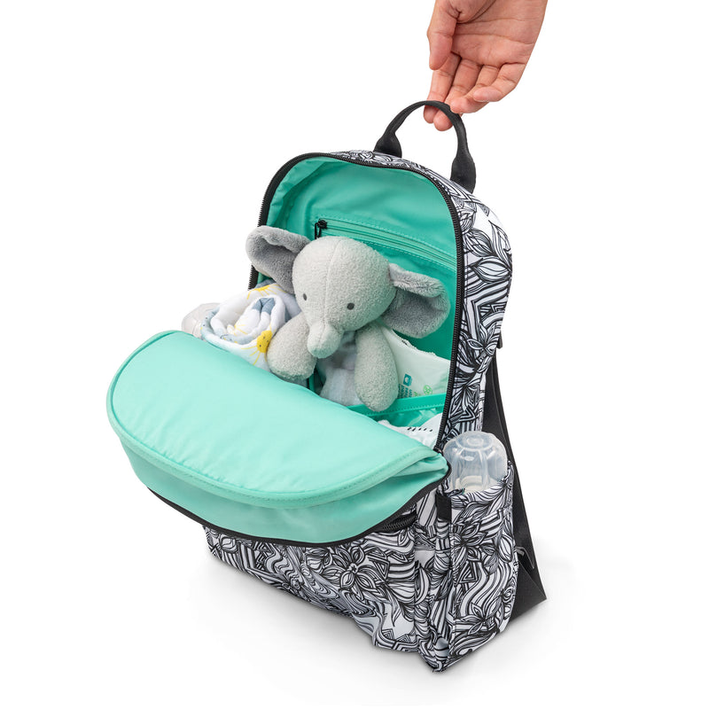 Jujube Onyx - Midi Backpack (Sketch)-Binky Boppy