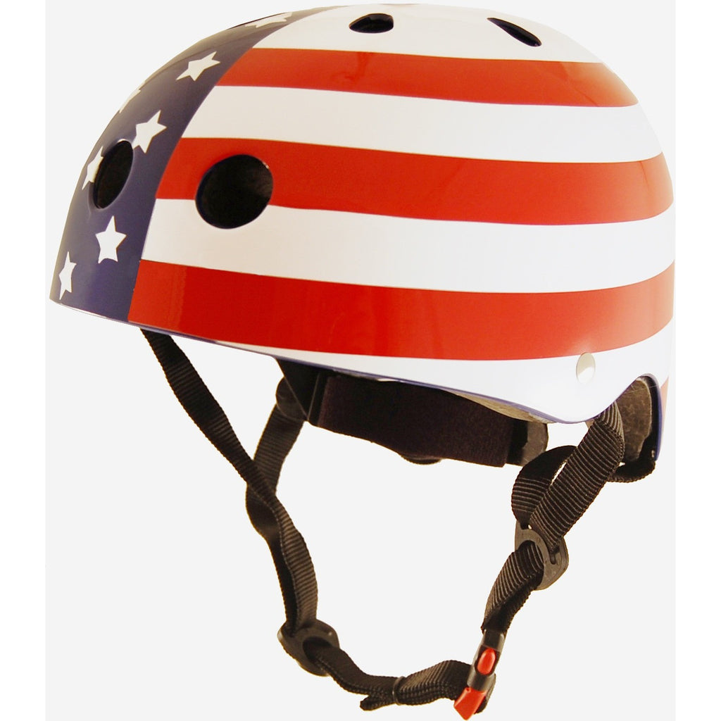 Kiddimoto - USA Flag Helmet-Binky Boppy
