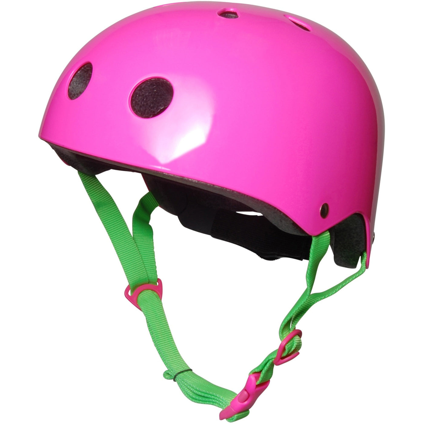 Kiddimoto Neon Pink Helmet BinkyBoppy