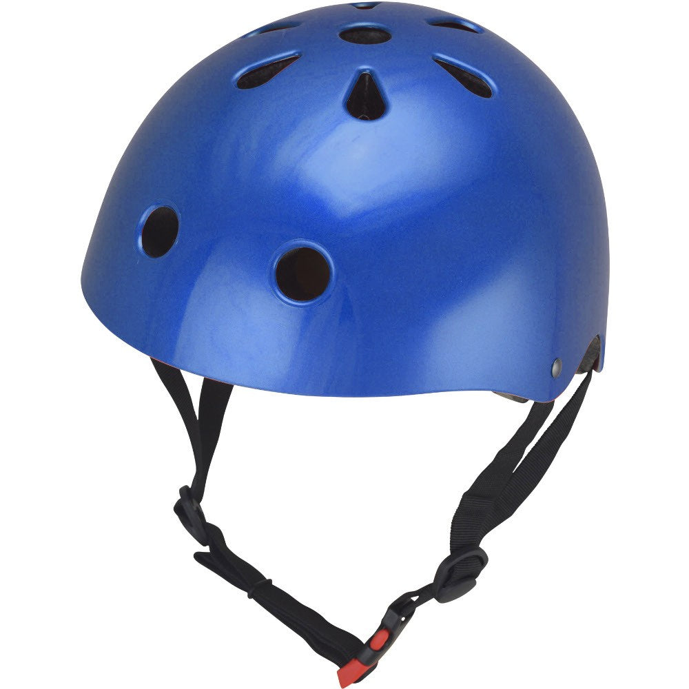 Kiddimoto - Metallic Blue Helmet-Binky Boppy