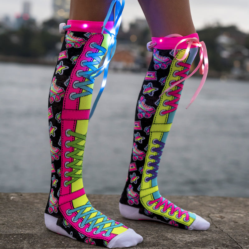 MadMia - LED Disco Socks-Binky Boppy