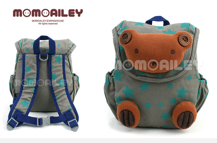 Winghouse - Momoailey Star Safety Harness Backpack (Blue)-Binky Boppy