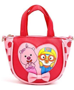 Winghouse - Pororo Love Heart Hand Cross (Red)-Binky Boppy